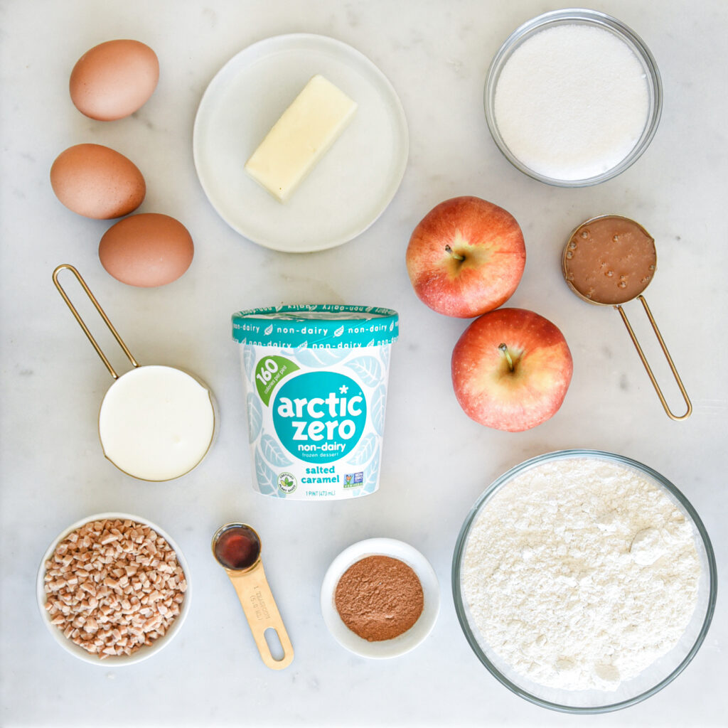 Caramel Apple Poke Cake